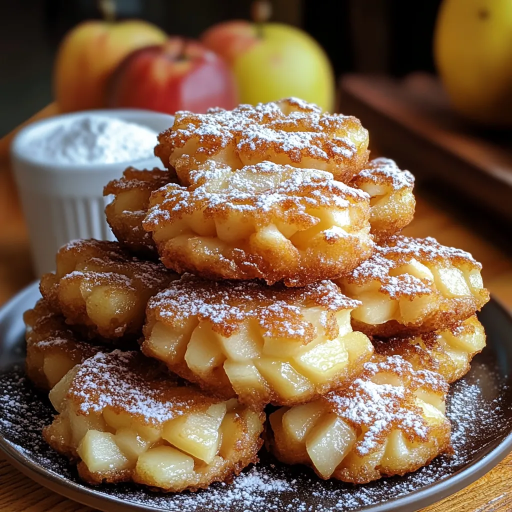 Healthy Apple Fritters, Easy Apple Fritters, Cinnamon Apple Fritters